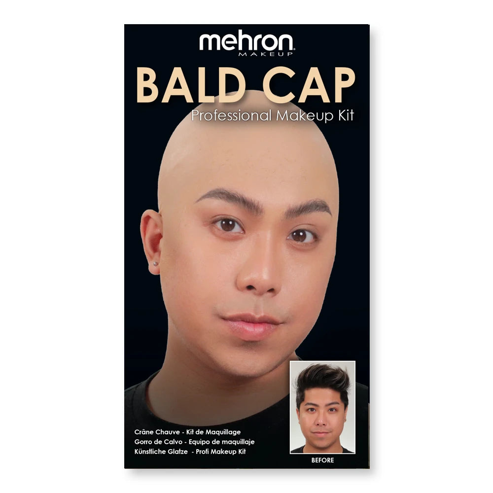 Bald Cap Kit With Makeup