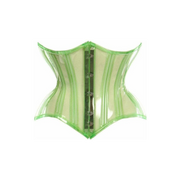Lavish Green Clear Curvy Underbust Waist Cincher Corset