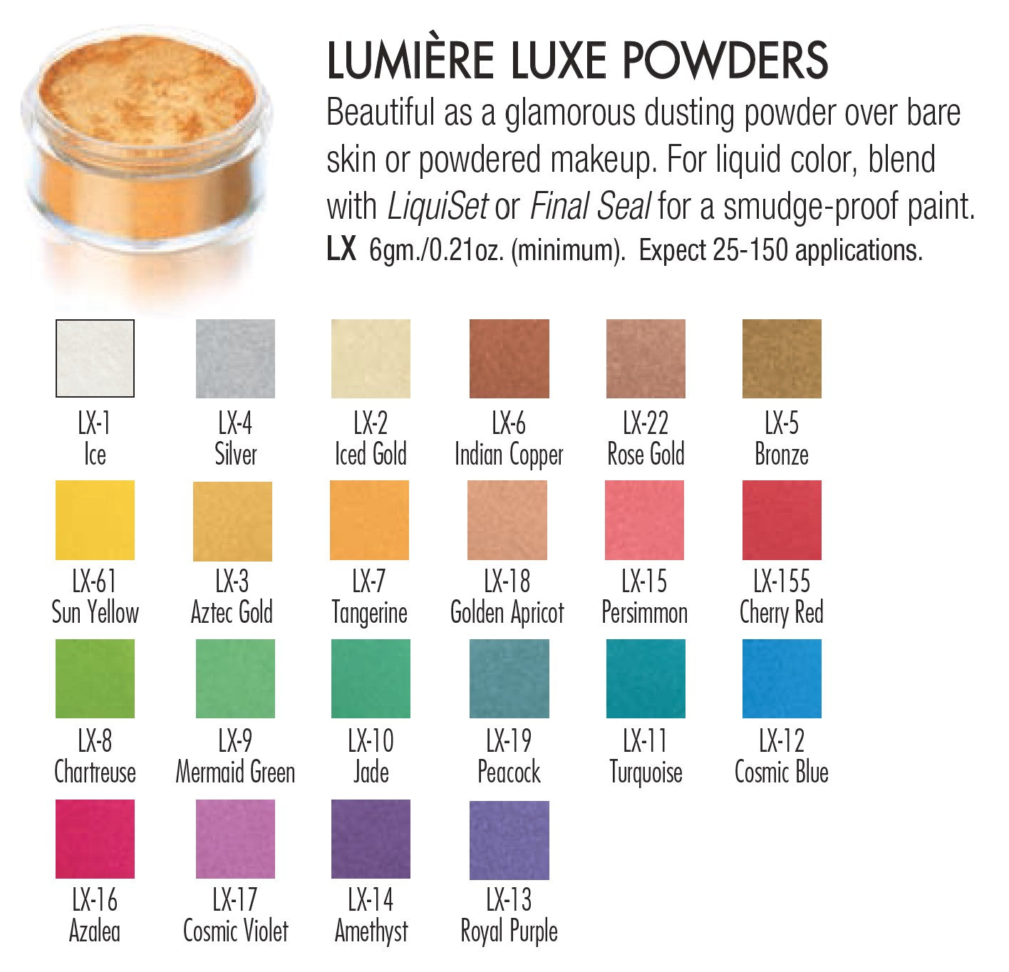 Ben Nye Lumiere Luxe Powder
