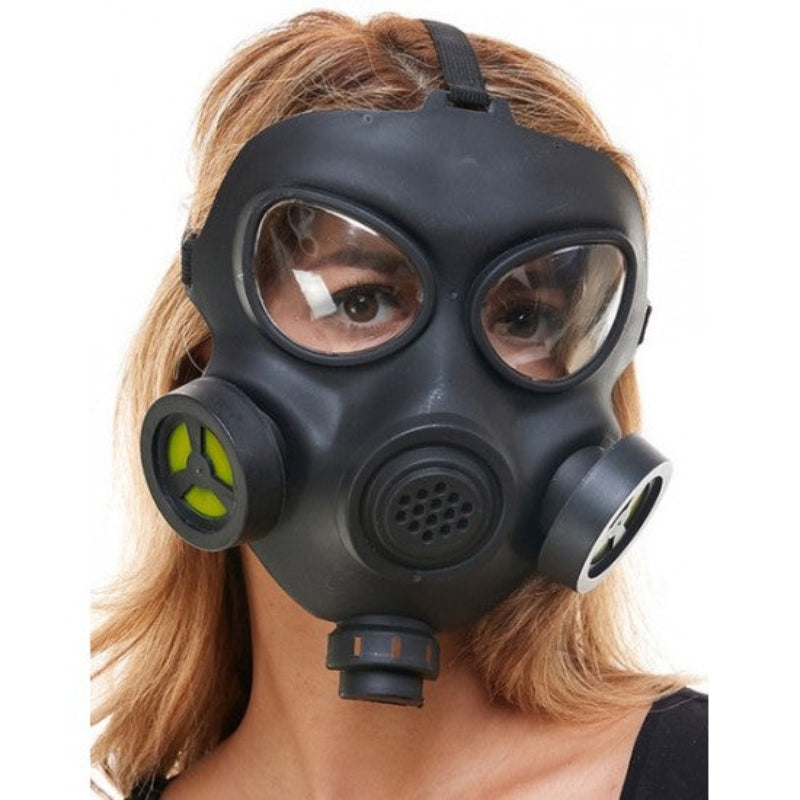 Black Full Face Gas Mask