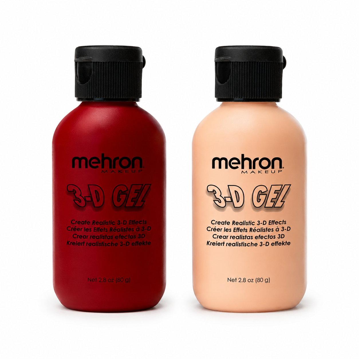 3-D Gel - Gelatin Effects Blood Red or Flesh Color