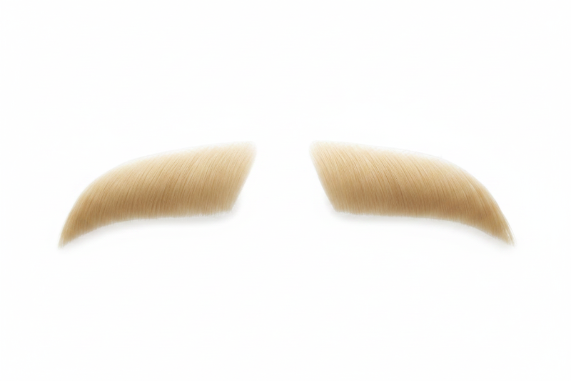 Human Hair Eyebrows - Brushed
