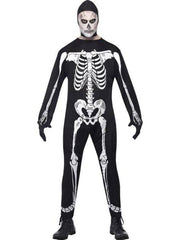 Skeleton Jumpsuit Adult Costume