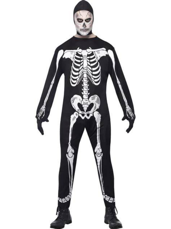Skeleton Jumpsuit Adult Costume