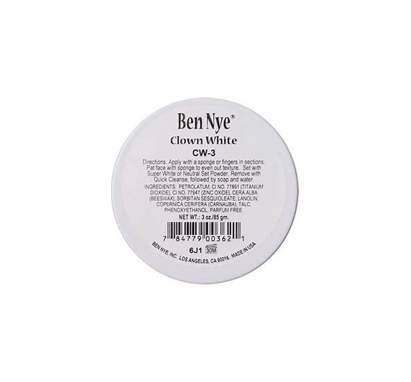 Ben Nye Clown White Clown Makeup