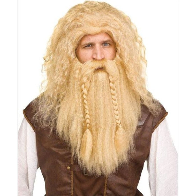 Braided Viking Wig & Beard