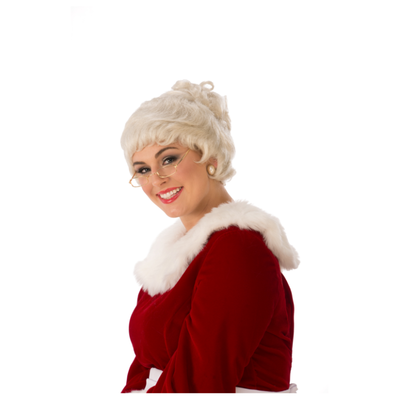 Mrs. Claus Premium Wig