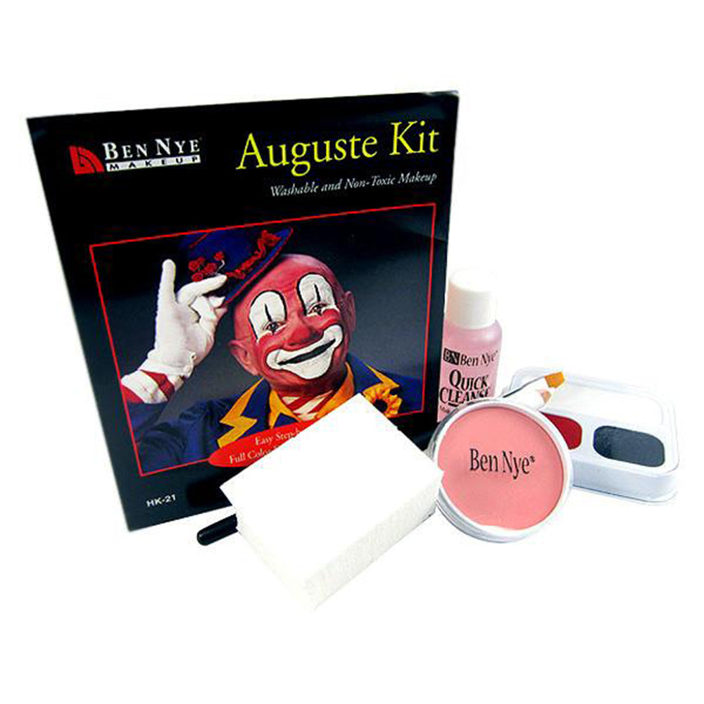 Ben Nye Auguste Clown Makeup Kit (HK-21)