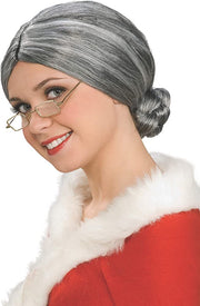 Standard Old Lady Bun Wig