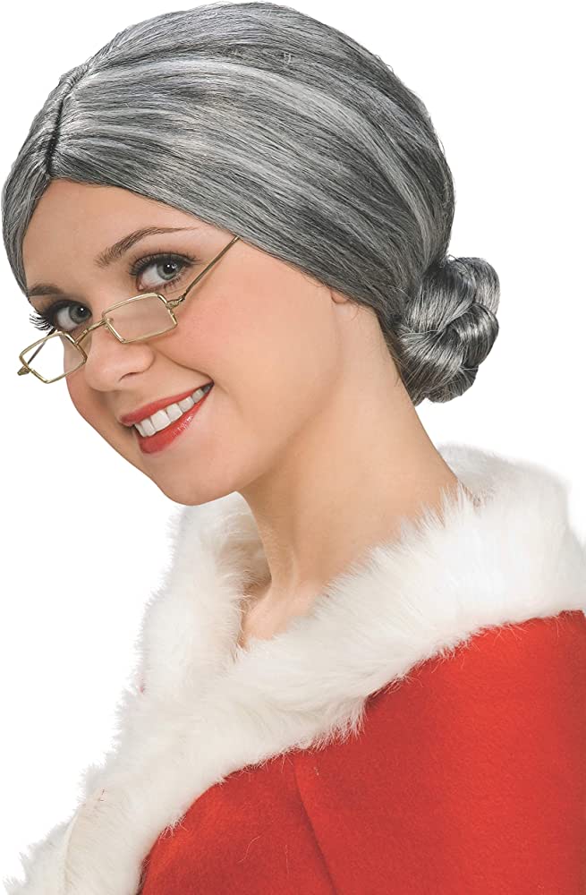 Standard Old Lady Bun Wig