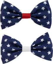 Patriotic Bow Ties 2 Pack