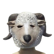 Ram Mask Brown White