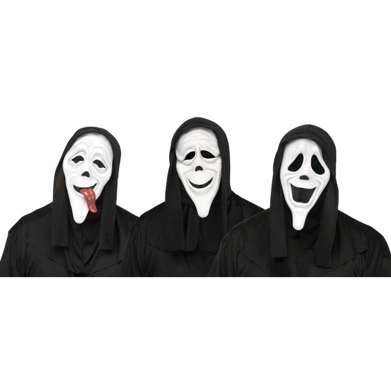 Scary Movie Mask with Shrouds