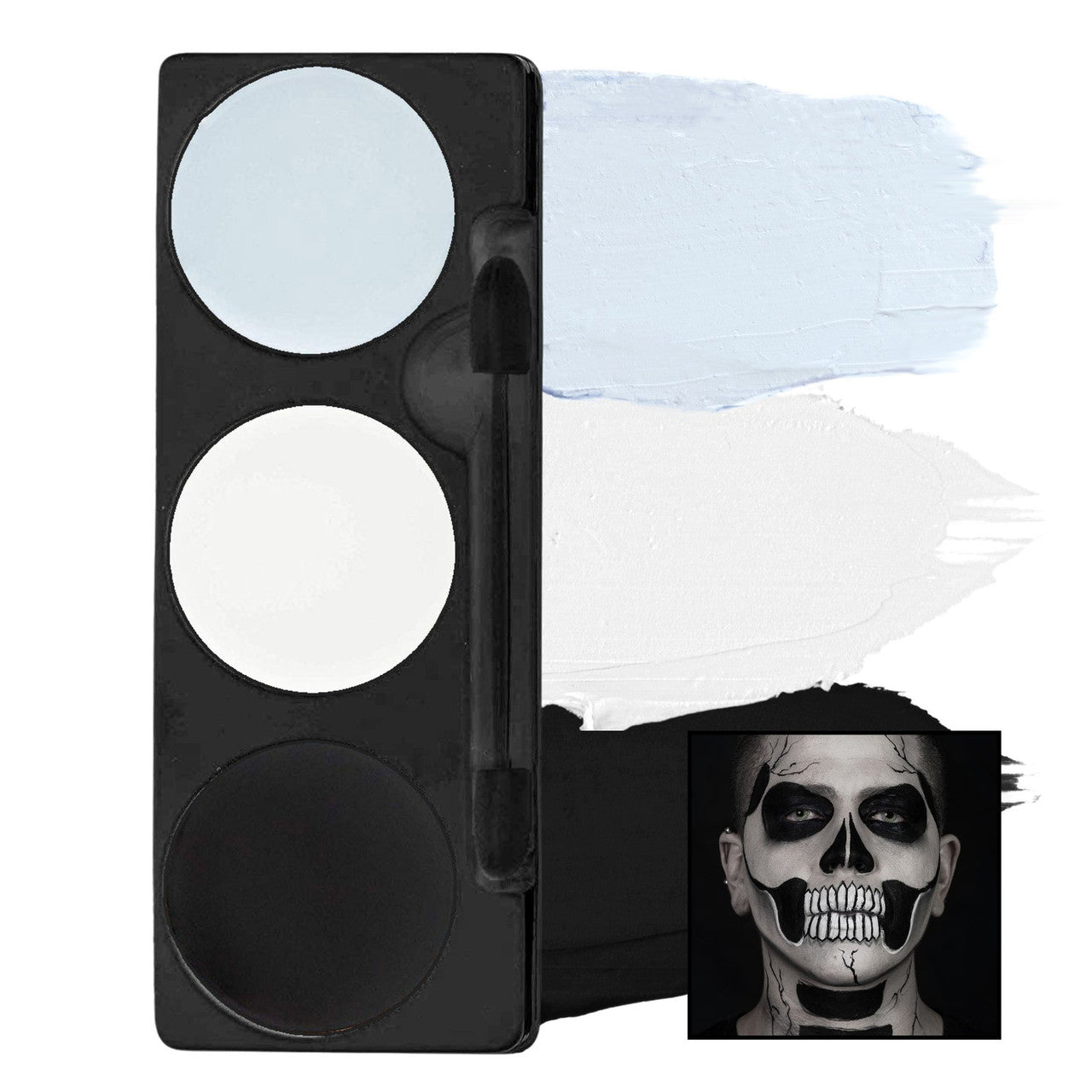 Tri-Color Palettes by Mehron - Skeleton