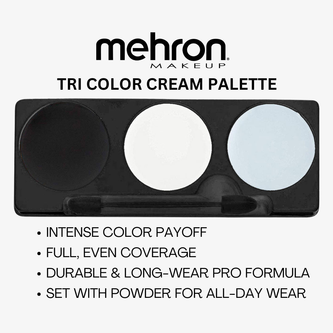 Tri-Color Palettes by Mehron - Skeleton