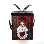 Smiley Girl Clown Mini Backpack