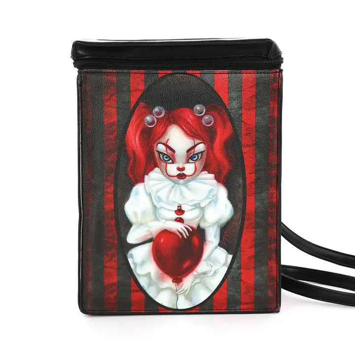 Smiley Girl Clown Mini Backpack