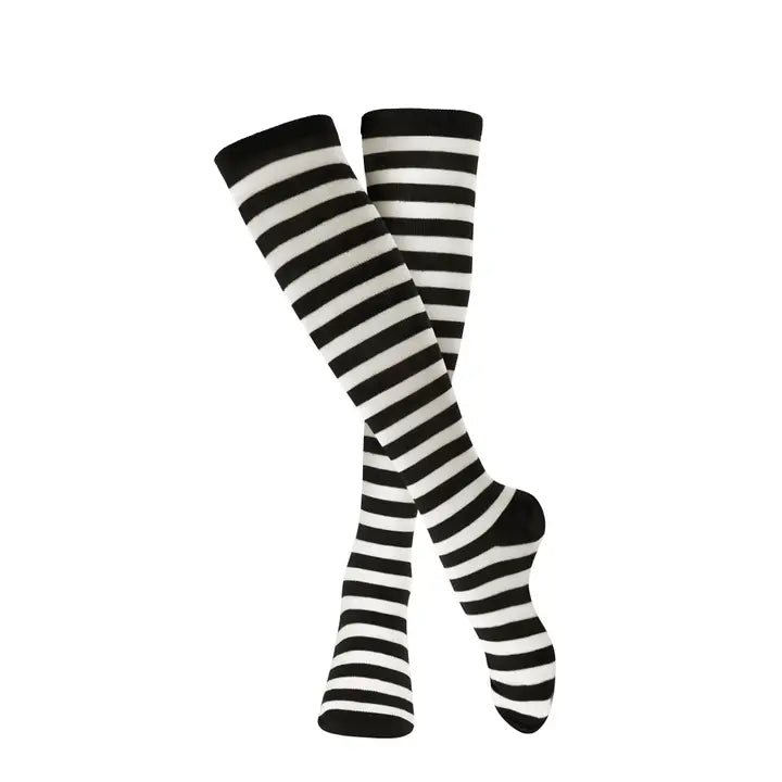 Striped Knee Socks
