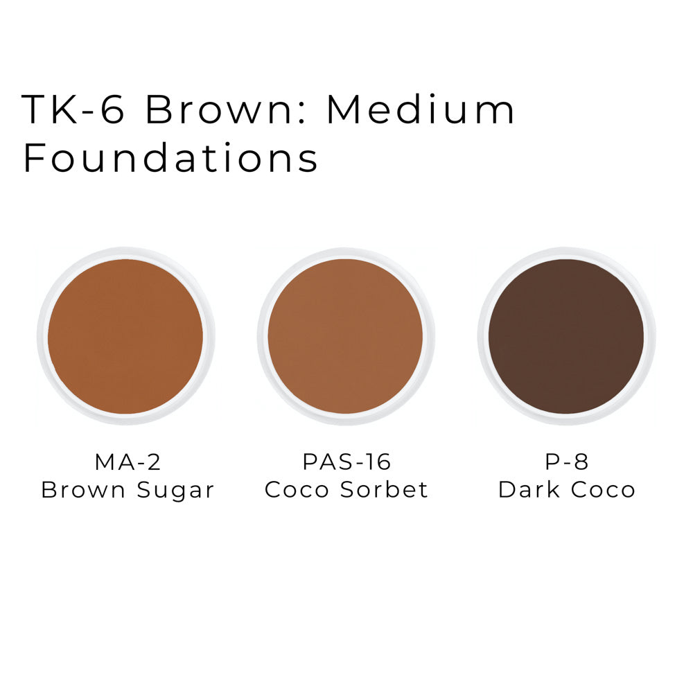 Ben Nye Theatrical Creme Makeup Kit (TK-1 - TK-7)