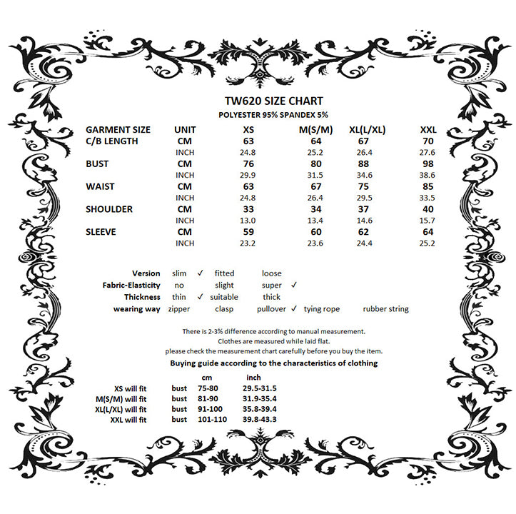 Sizing Chart
