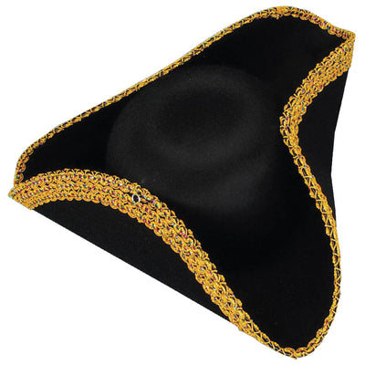 Tricorn Colonial Hat