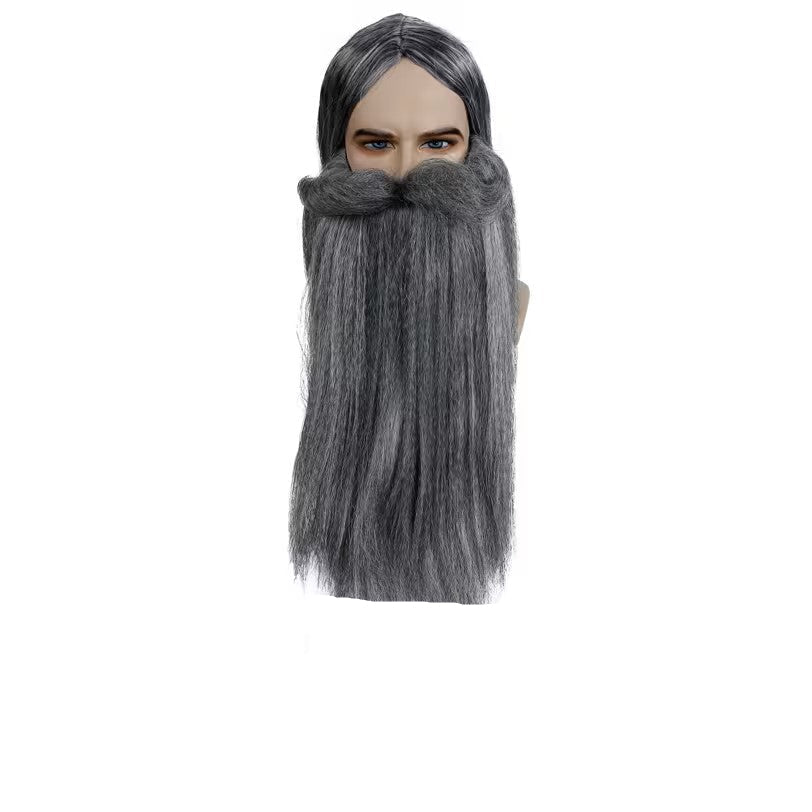Wizard Wig and Beard Set