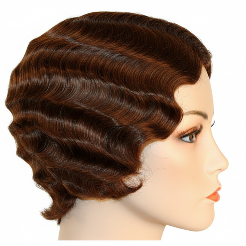 Finger Wave 1920-30 Wig