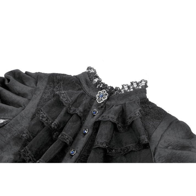 Gothic Sapphire Countess Victorian Dress