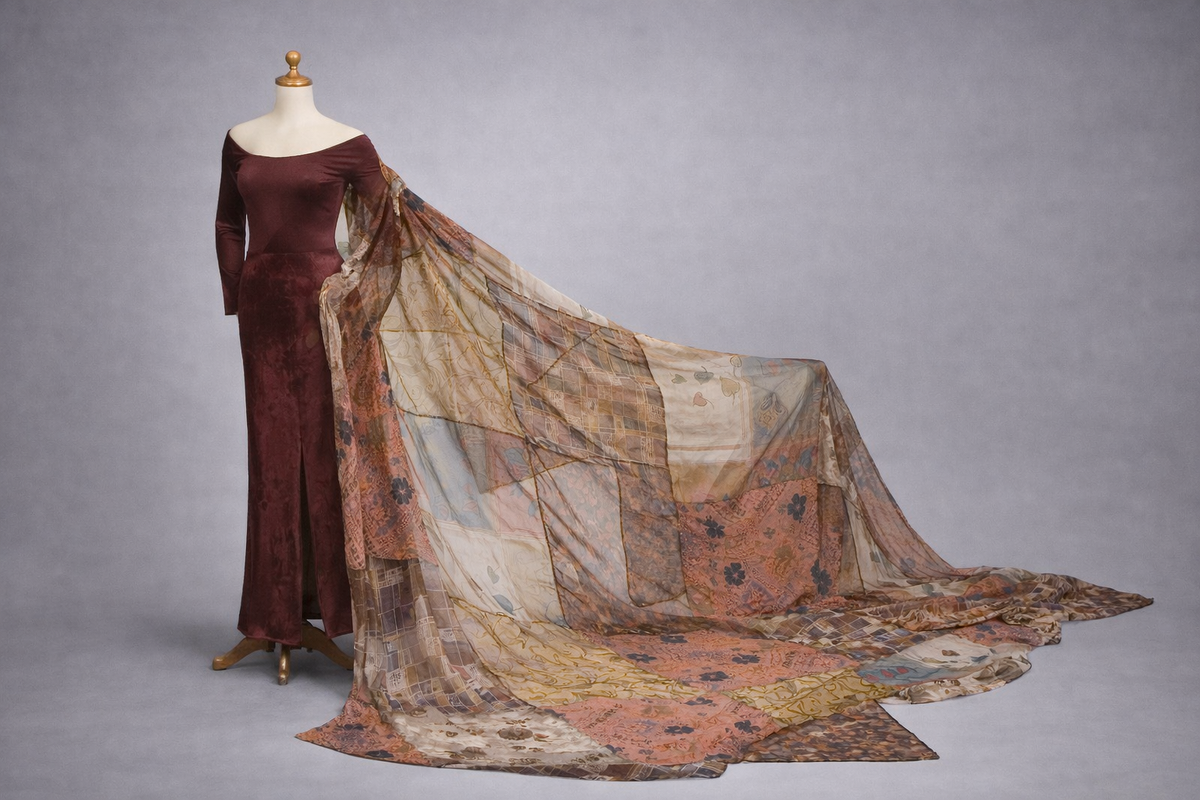 Aida Patchwork Veil