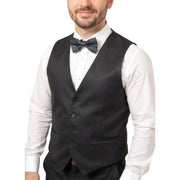 Black Vest Set Mens