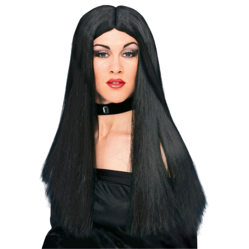 Long Black Witch Wig