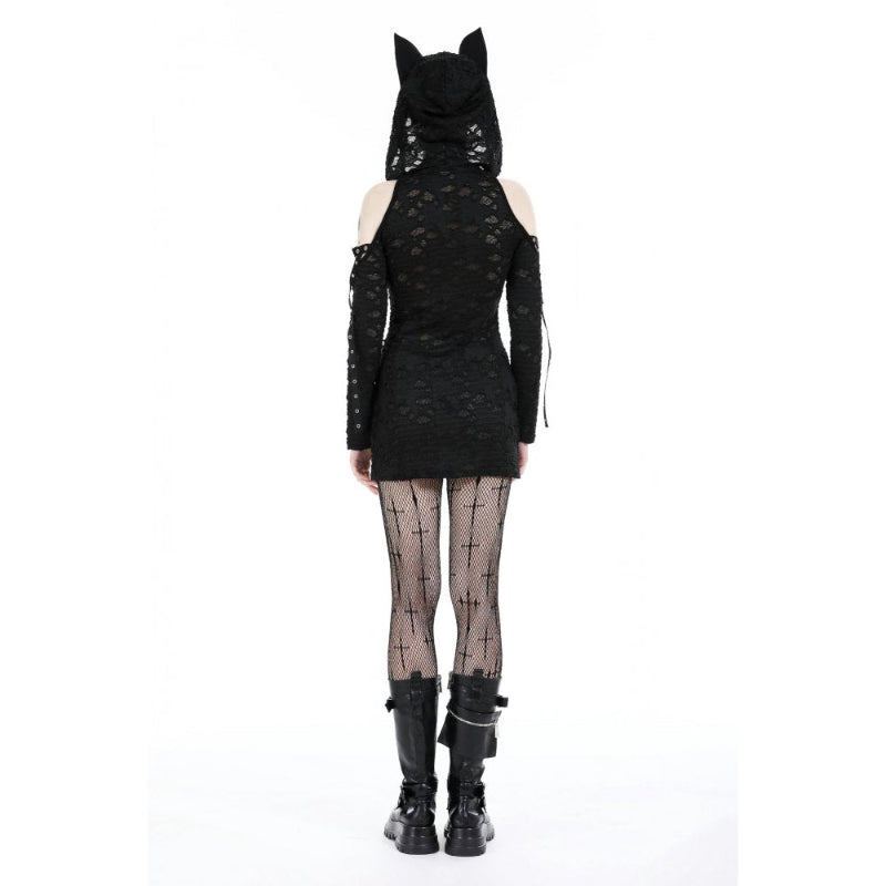 Punk Devil Cat Slim Dress Adult