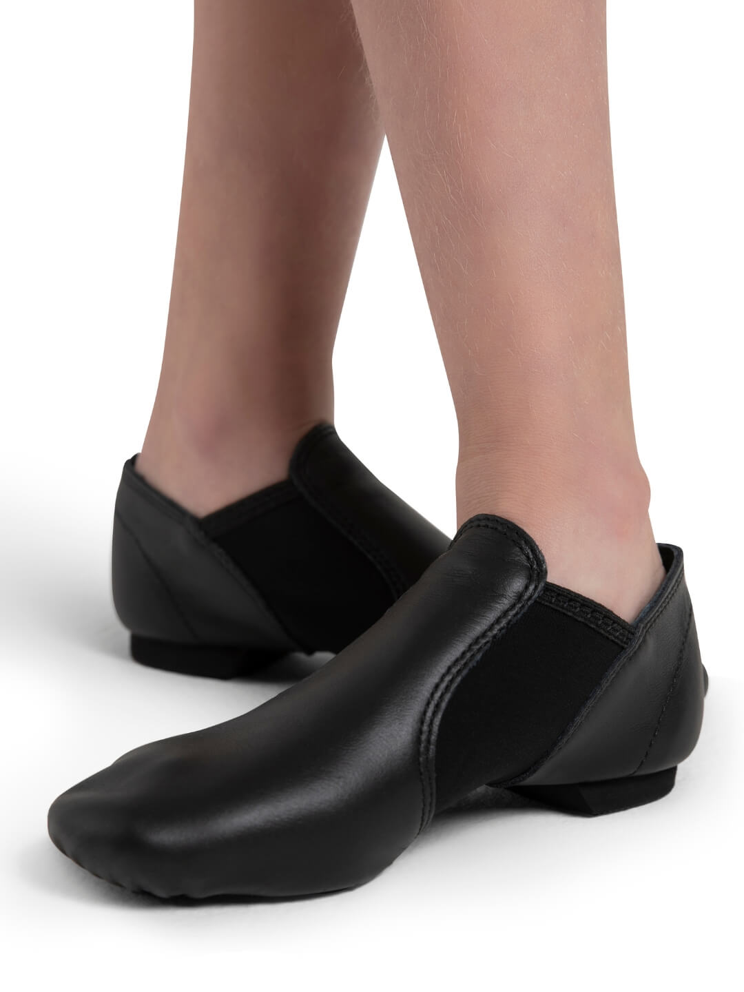 Kids Slip-On Jazz Dance Shoes – Capezio® EJ2C Black