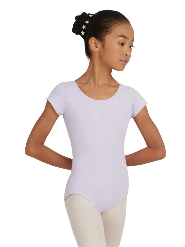 Kids Cotton Short Sleeve Leotard - Capezio® CC400C