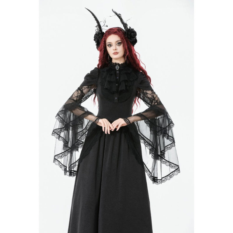 Gothic Sapphire Countess Victorian Dress