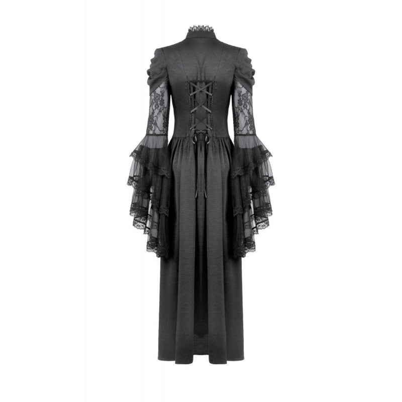 Gothic Sapphire Countess Victorian Dress
