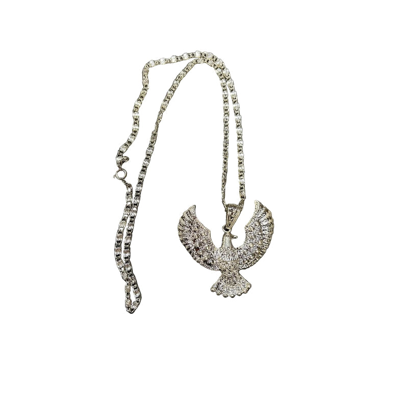 Silver Eagle Necklace