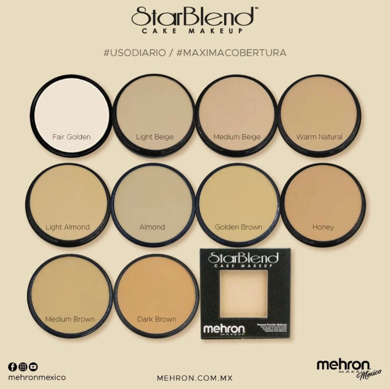 StarBlend Cake Makeup by Mehron