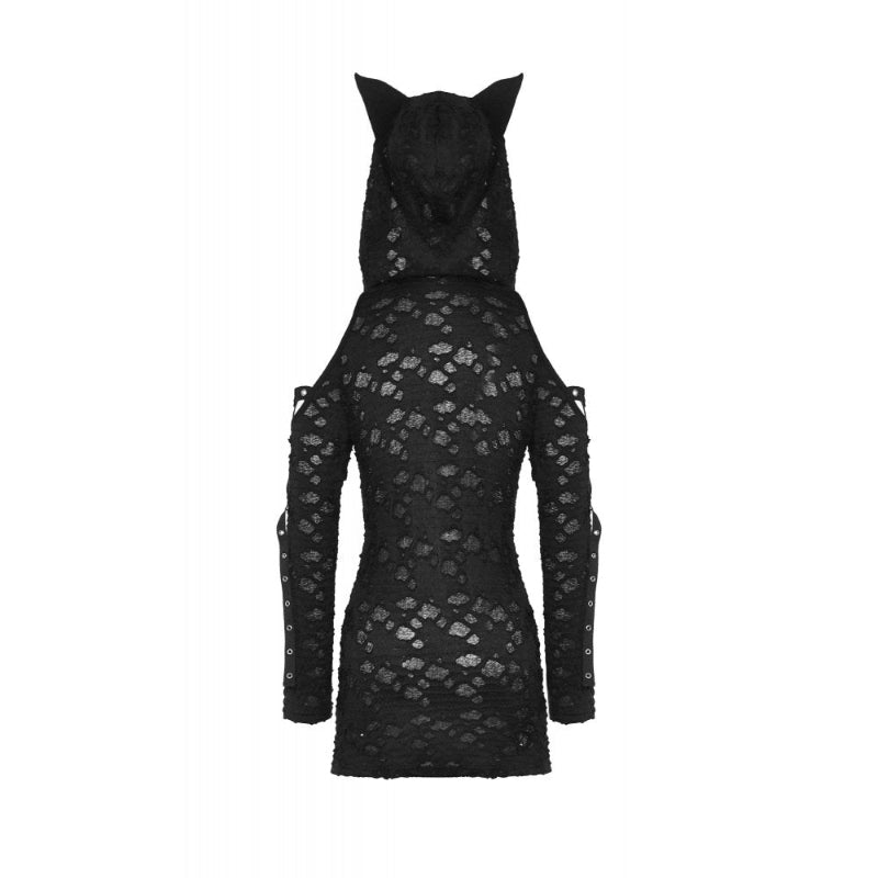 Punk Devil Cat Slim Dress Adult