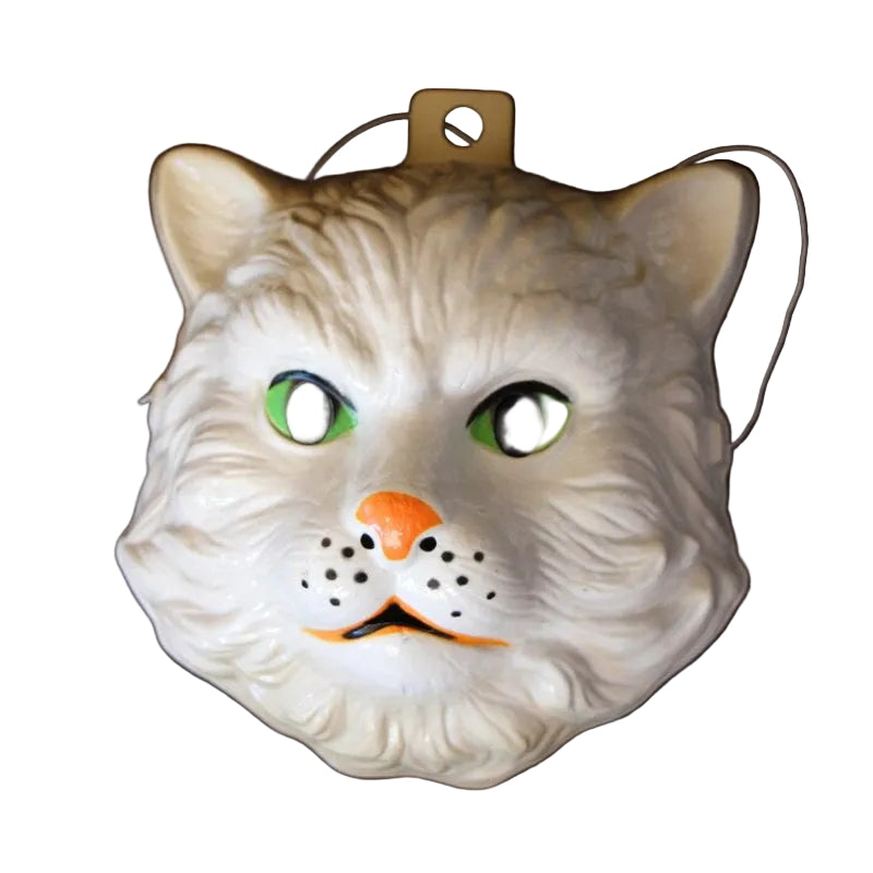 Cat Mask Child White