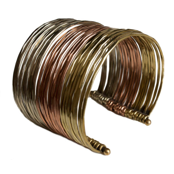 Tribal Multi Wire Metal Cuff