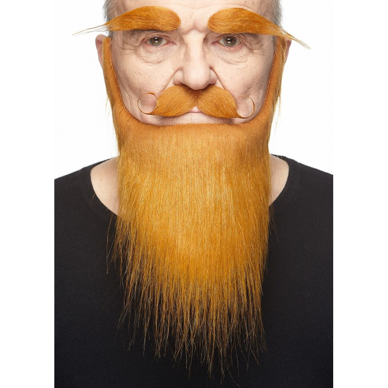 Medieval King Moustache, Beard, and Eyebrow Set