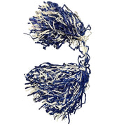 Blue and White Pom Poms