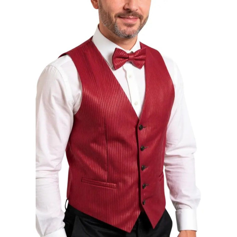 Red Vest Set Mens