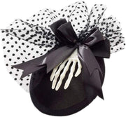 Skeleton Mini Hat w/Clips