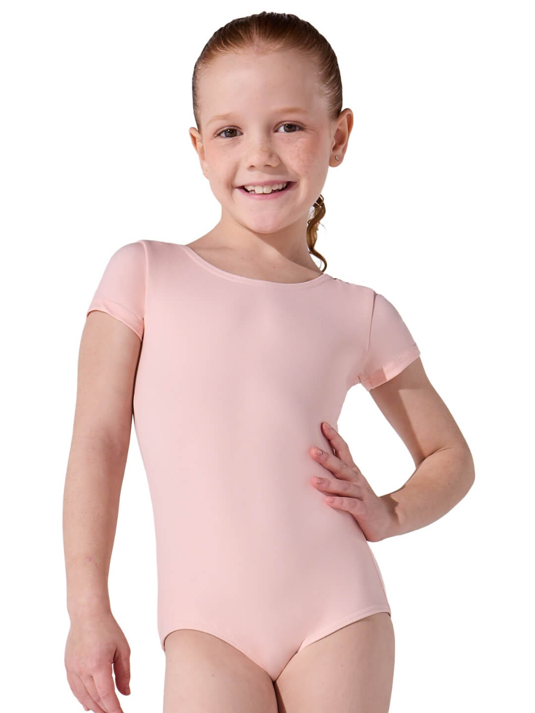 Kids Short Sleeve Leotard Capezio® Style TB132C