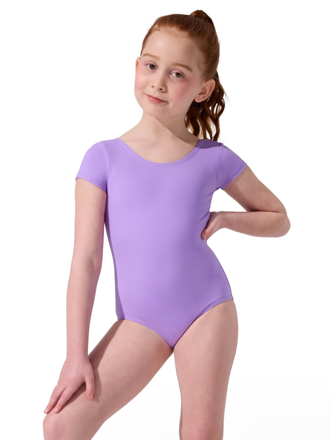Kids Short Sleeve Leotard Capezio® Style TB132C