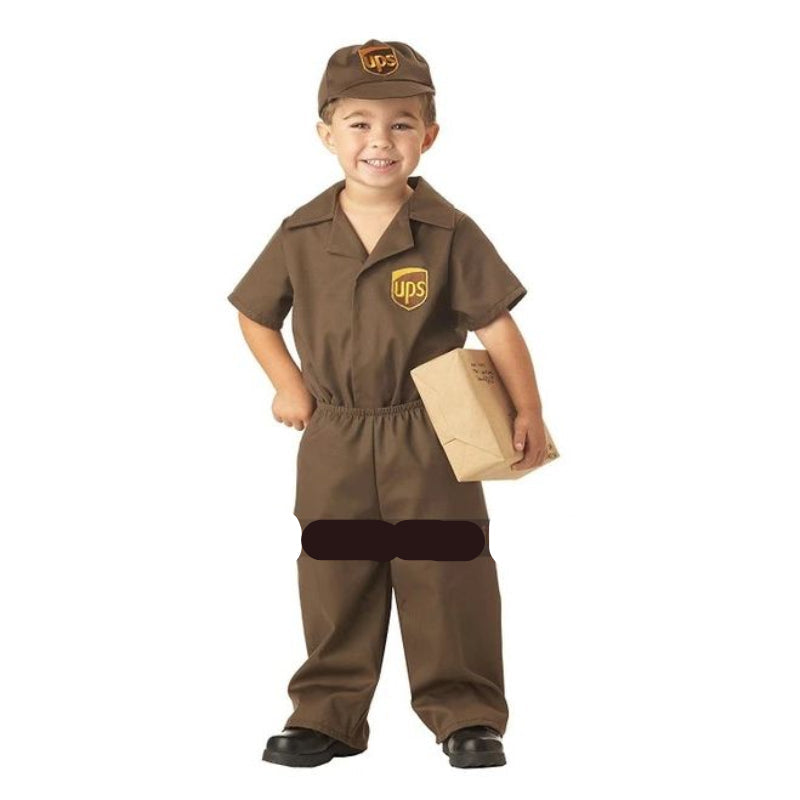 UPS Driver Toddler Costume