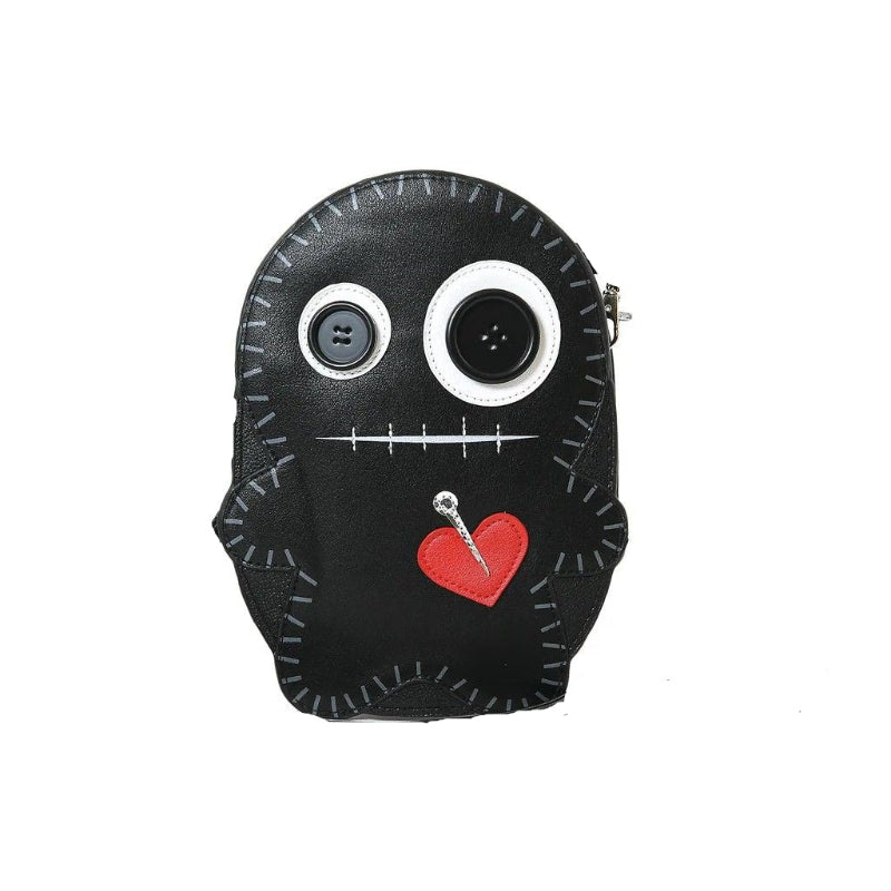Voodoo Doll Black Purse
