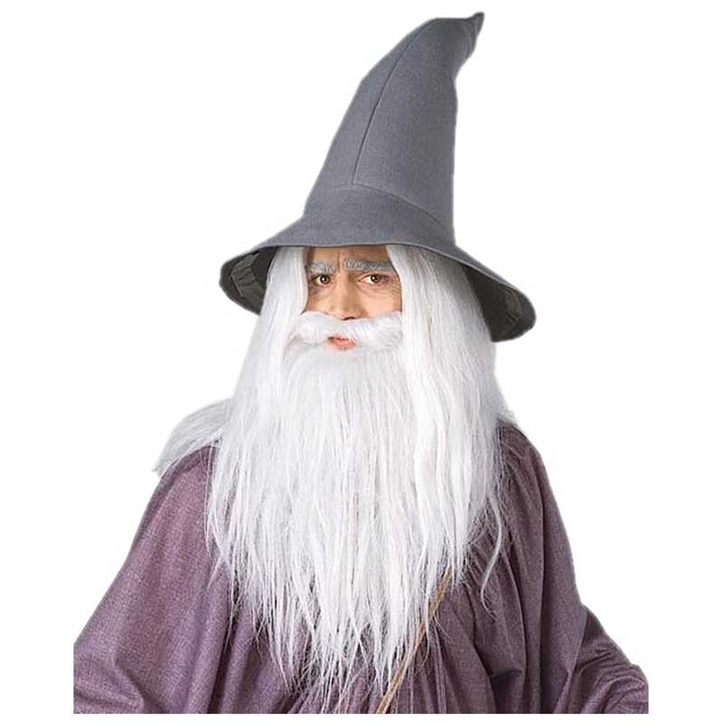 Lord of the Rings Gandalf Wig & Beard Set